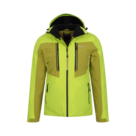 Mountain Warehouse Mens Phase Extreme Waterproof Ski Jacket (Green) - Image 5