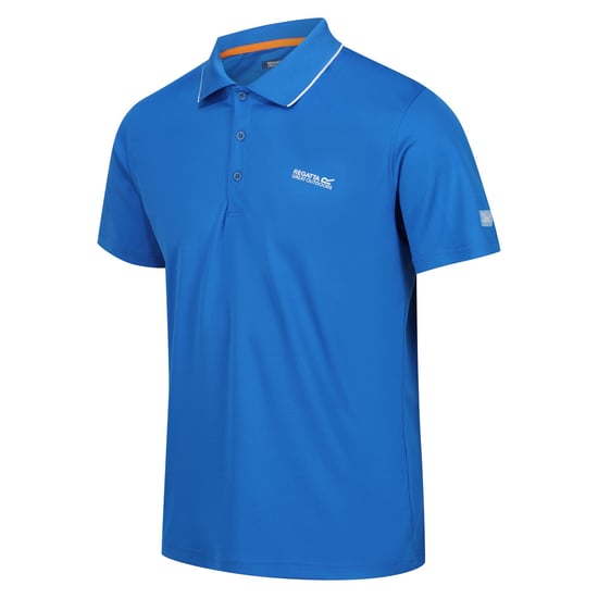 Regatta Mens Maverick V Active Polo Shirt (Oxford Blue)