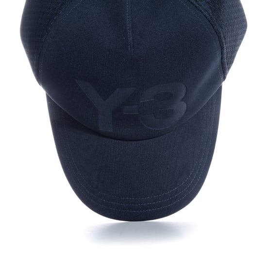 Accessories Y-3 Trucker Cap in Navy - Image 4