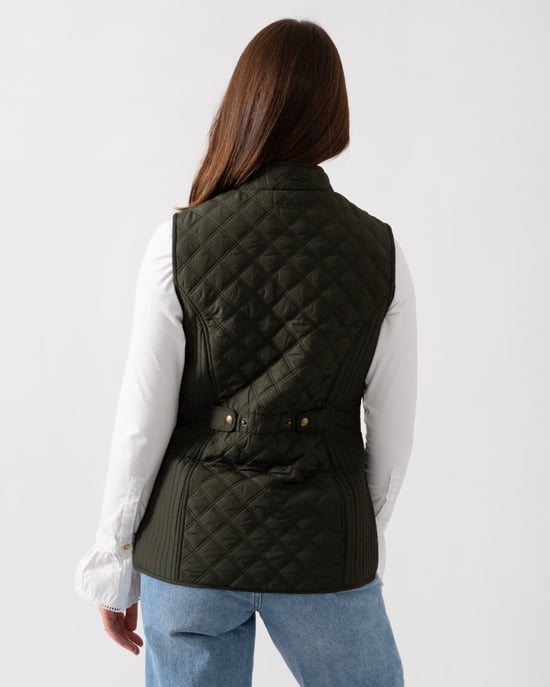 Joules Minx Womens Diamond Quilt Gilet