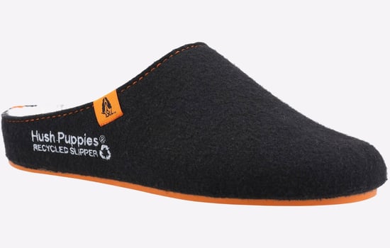 Hush Puppies The Good Herr Svarta Tofflor - Image 2