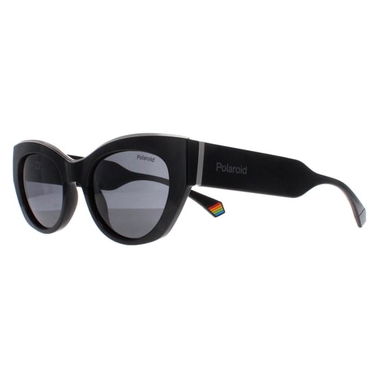 Polaroid Cat Eye Womens Black Grey Polarized PLD 6199/S/X - Image 2