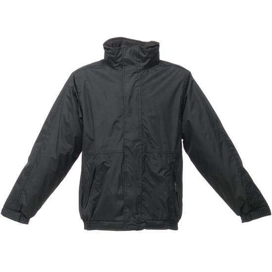 Regatta Mens Dover Waterproof Windproof Jacket (Black/Ash)