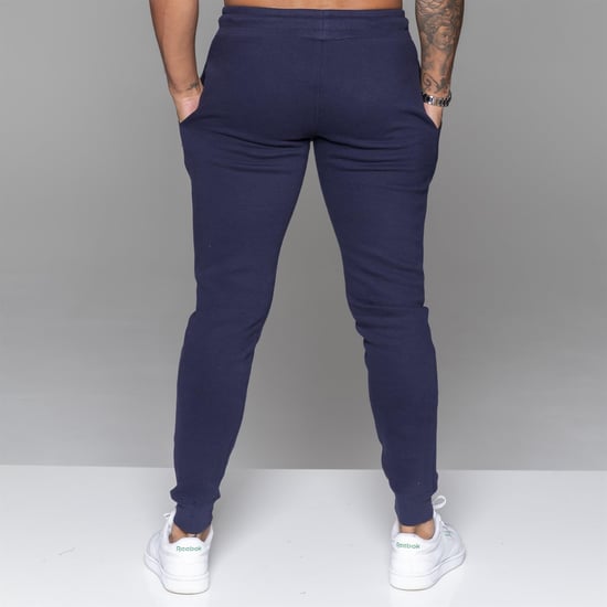 MYT heren slim fit joggingbroek marineblauw - Image 3
