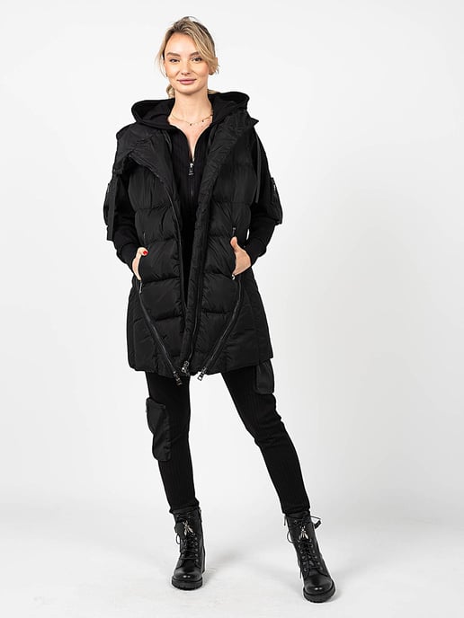 La Haine Inside Us Vest Teetsi Woman's Black - Image 5
