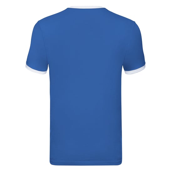 Fruit of the Loom Heren Ringer Contrast T-shirt (Koningsblauw/Wit) - Image 2
