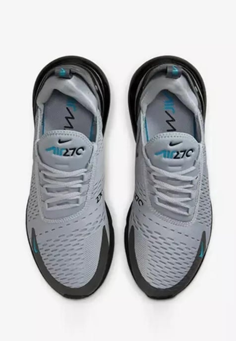 Nike Air Max 270 Trainers, Wolf Grey / Black Iron - Image 4