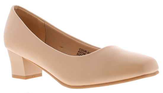 Comfort Plus Carly Womens Court Shoes nude