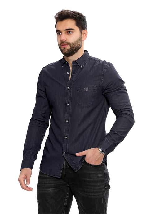 Gant Mens Regular Fit Shirt | The Indigo Shirt