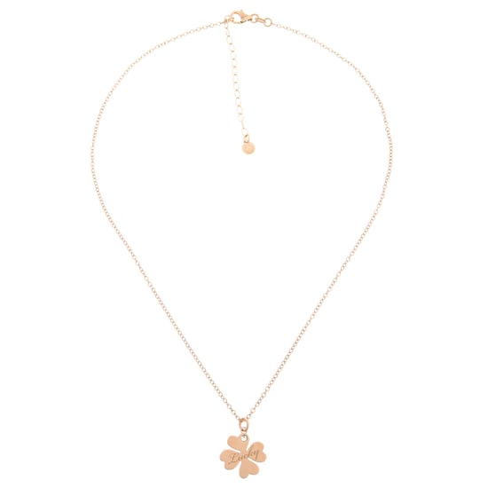 Orphelia 'Cardinale' Women's 925 Sterling Silver Chain with Pendant - Rose ZK-7186/RG