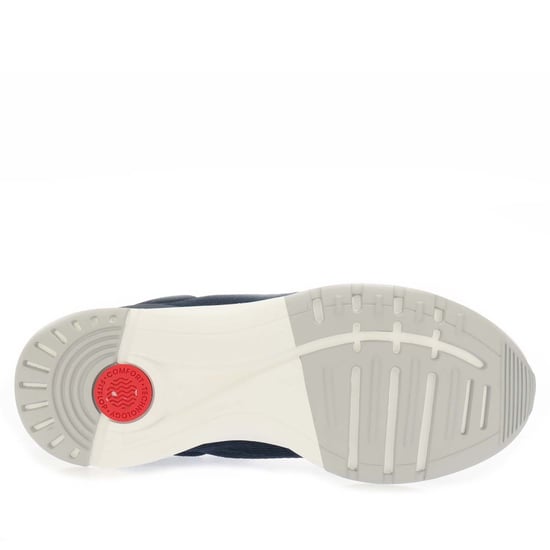 Women's Fit Flop Vitamin FFX Knit Sports Trainers in Navy - Image 4