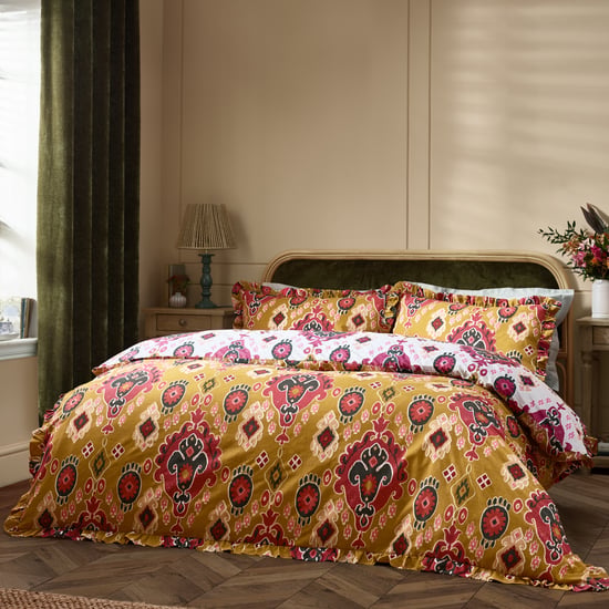 Dawson Ikat Reversible Duvet Cover Set - Image 4
