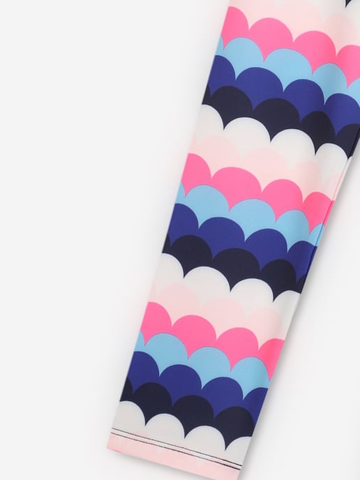 Billieblush Girls Sea Shell Leggings in Pink - Image 4