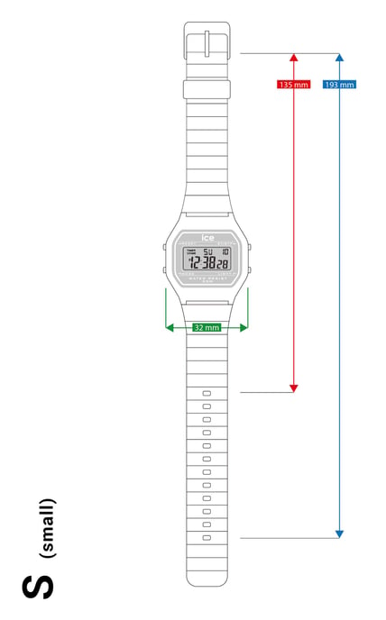 Ice Watch Ice Digit Retro - Licht Ananas Dames Gele Horloge 022053 - Image 6