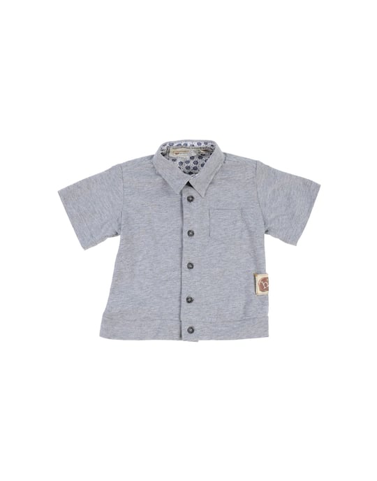 SHIRTS Hitch-Hiker Grey Boy Cotton