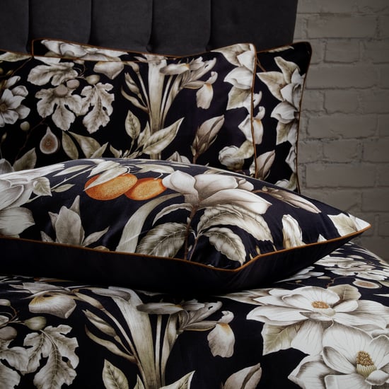 EW by Edinburgh Weavers Lavish Floral Premium Cotton Sateen Duvet Cover Set - Image 3
