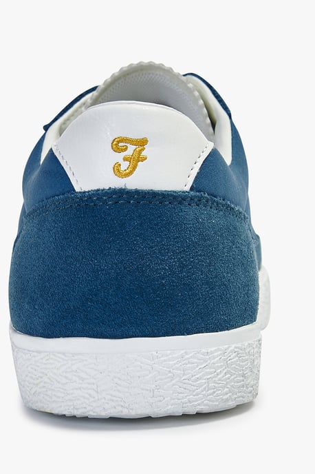 Farah Blue 'Stanton' Casual Lace Up Trainers