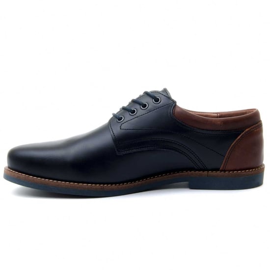 Confortable oxford Purapiel in Blue