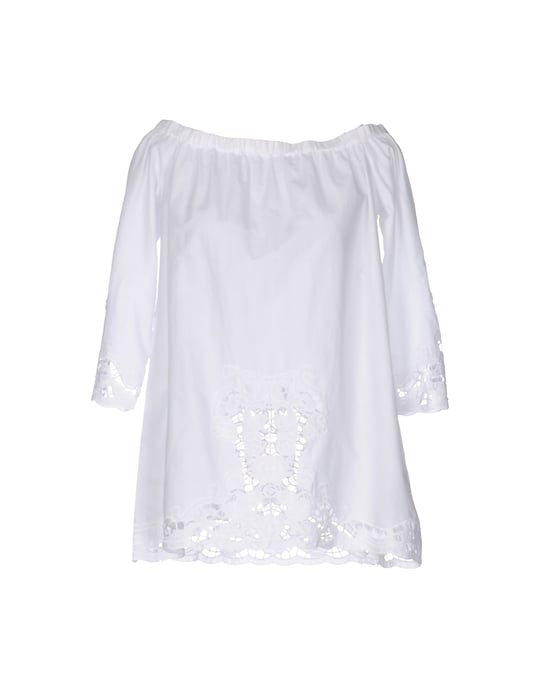 Liu Jo White Cotton Blouse