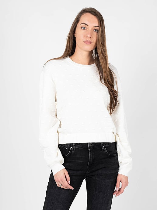 Silvian Heach Pullover Woman's Off-White - Image 3