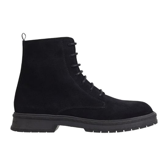 Tommy Hilfiger Veterschoenen Veterboot Suede Black