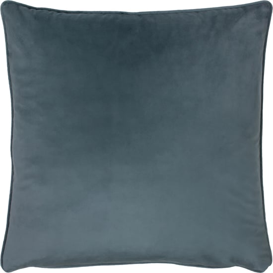 Evans Lichfield Opulence Soft Velvet Piped Feather Filled Cushion