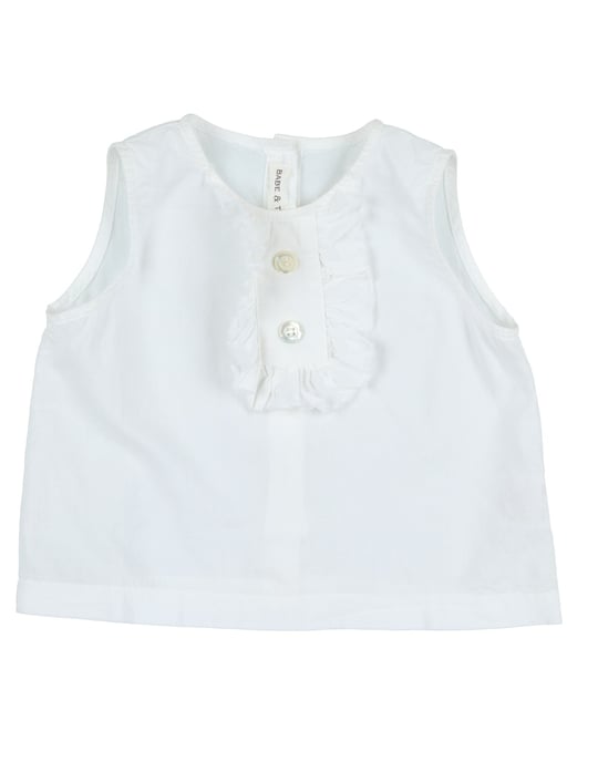 SHIRTS Babe & Tess White Girl Cotton