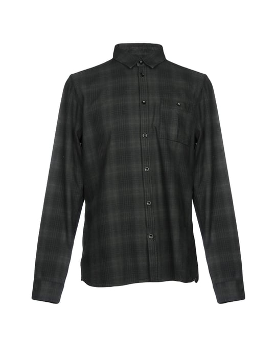 Whistles Dark Green Plaid Cotton Shirt