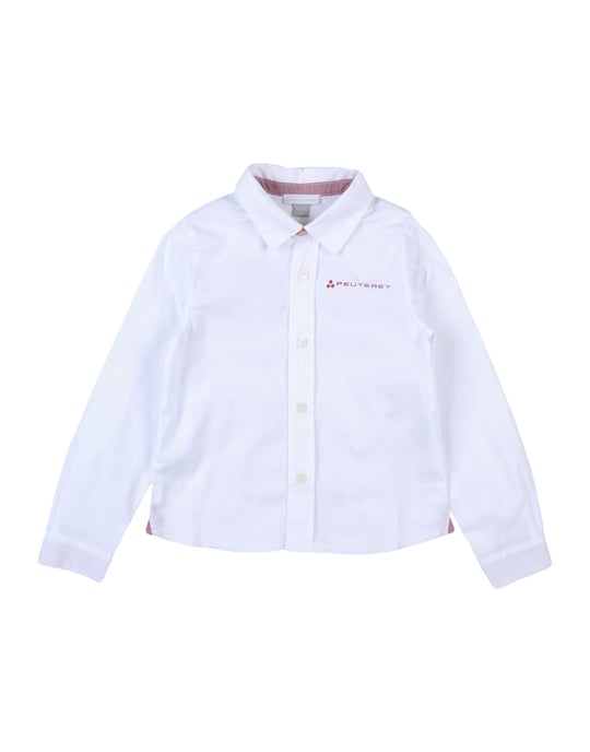 SHIRTS Boy Peuterey White Cotton