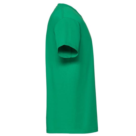 Fruit of the Loom Mens Iconic Premium Ringspun Cotton T-Shirt (Kelly Green) - Image 3