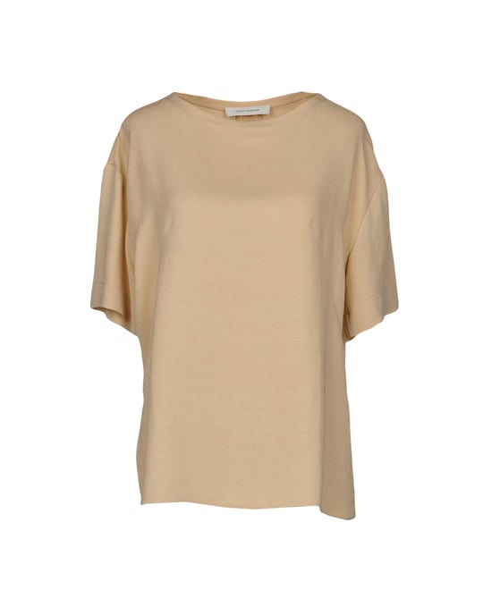 Shirts Women's Cedric Charlier Beige Rayon