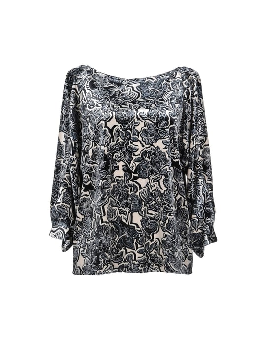 Kaos Black Print Blouse