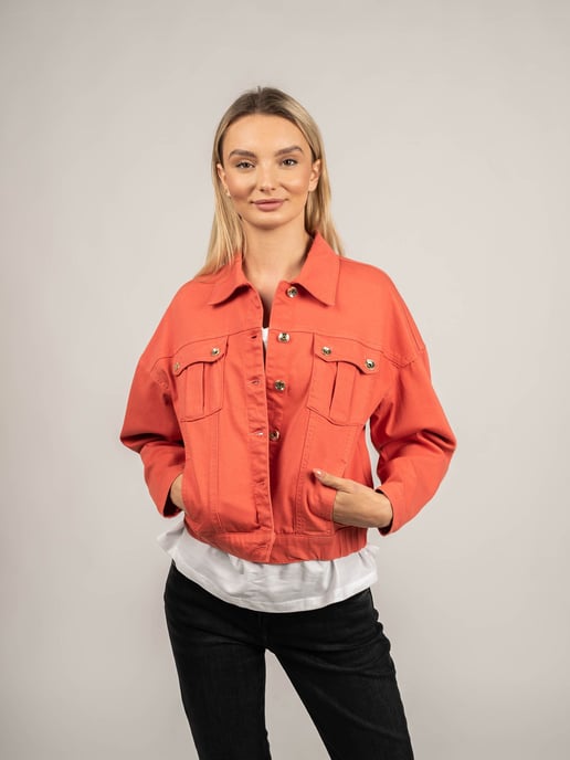 Patrizia Pepe Jacket Woman's Red - Image 3