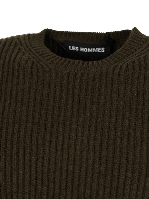 Les Hommes Pullover Men's Green - Image 6