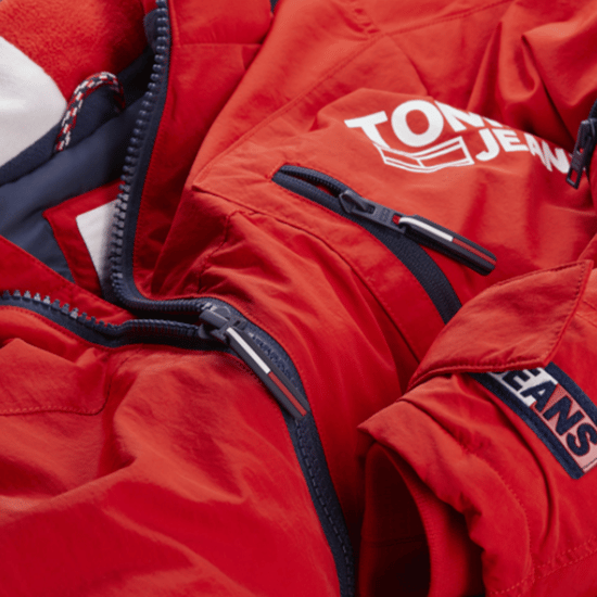 Blouson Tommy Jeans herenjas met effen print - Image 2