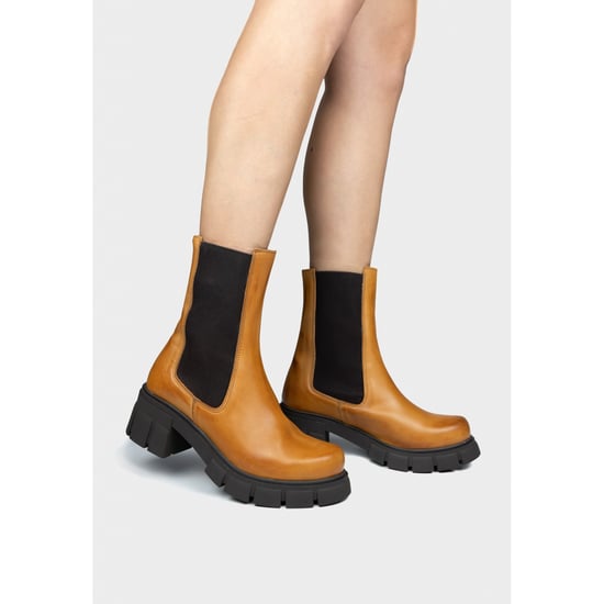 María Barceló Chelsea Cognac Boot