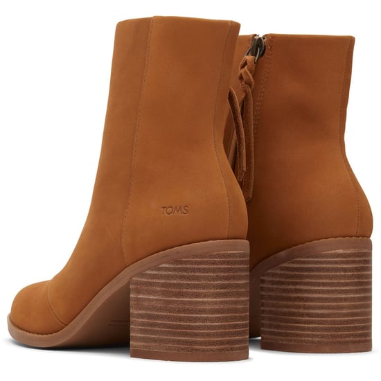 TOMS Evelyn Leather Women's Tan Boots - Image 2