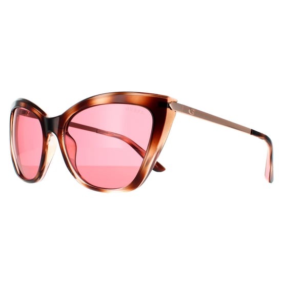 Guess zonnebril Gu7781 56S Havana Bourgondië - Image 2