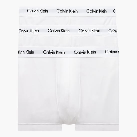 Calvin Klein Mens Cotton 3 Pack Trunks - Image 1