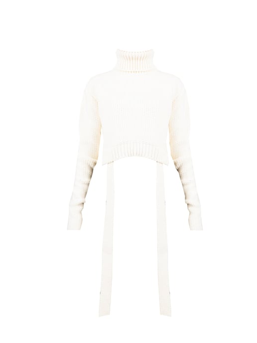 La haine Inside US Pullover LW614 Woman's White - Image 1