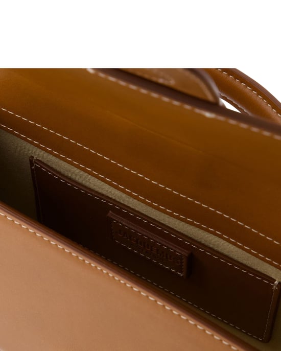 Le Grand Bambino Tas - Jacquemus - Leer - Lichtbruin 2 - Image 4
