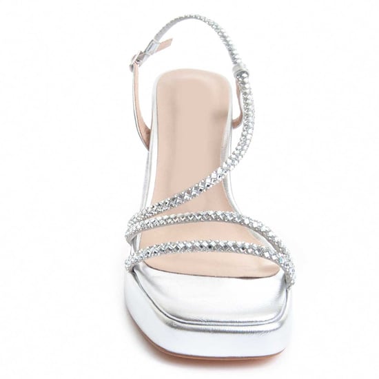 Montevita Klacksandaler Festsand5 i Silver - Image 4