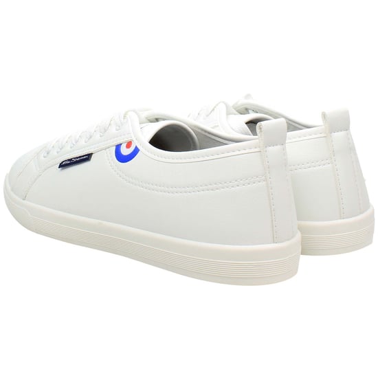 Ben Sherman Southside Mens White Trainers - Image 3
