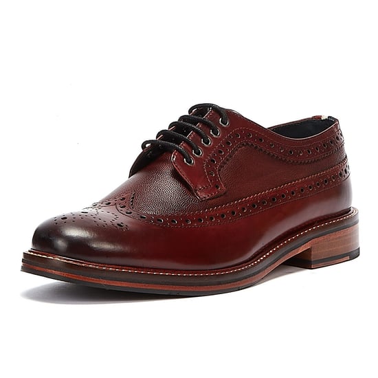 Ben Sherman Archie Brogue herenschoenen bordeauxrood - Image 3