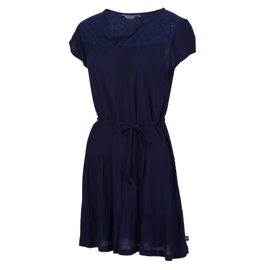 Regatta Womens/Ladies Reanna Tiered Casual Dress (Navy) - Image 4