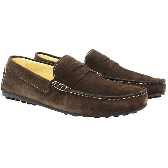 John White Amalfi Mens Brown Shoes - Image 2
