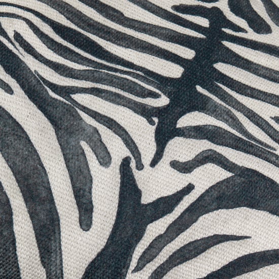 Paoletti Leopardis Zebra Woven Outdoor Filled Cushion - Image 3