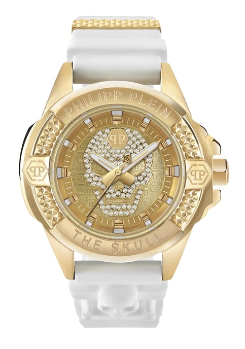 Philipp Plein The $kull Unisex's White Watch PWAAA1221
