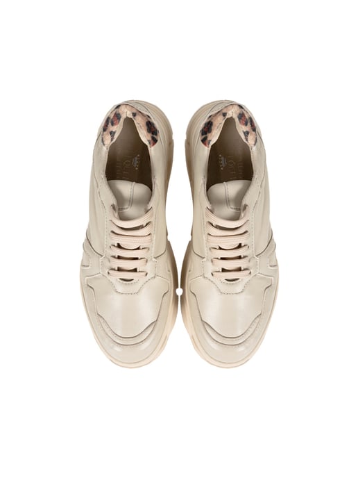 Rebel Queen by Liu-Jo Sneaker Dam Beige - Image 4