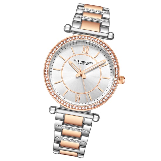Rosa Guld och Silver Aria Kvarts 36mm - Image 2